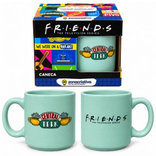 CANECA MINI TINA DE CERÂMICA 100ML MODELO FRIENDS REF: 10026612