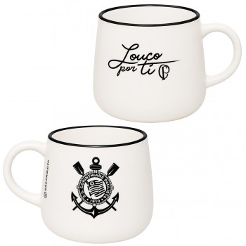 CANECA MOMA 500ML MODELO CORINTHIANS DE CERÂMICA REF: 10026627