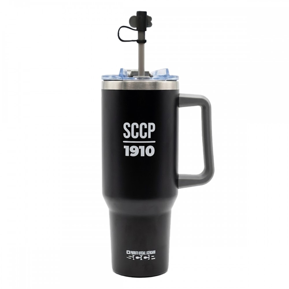 CANECÃO TUMBLER COM PINGENTE 1,15 LITROS MODELO CORINTHIANS REF: 10026630