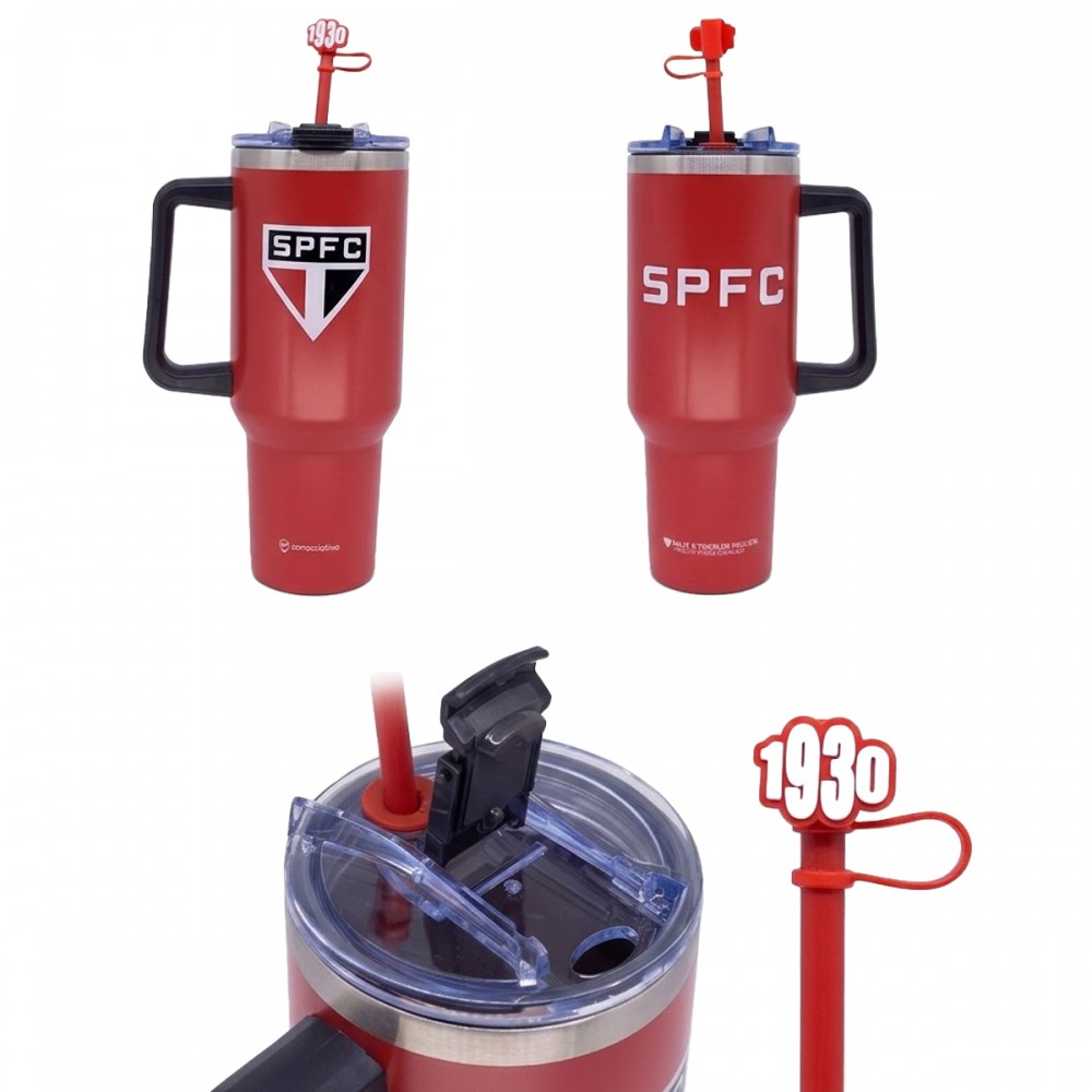 CANECÃO TUMBLER COM PINGENTE 1,15 LITROS MODELO SÃO PAULO REF: 10026711