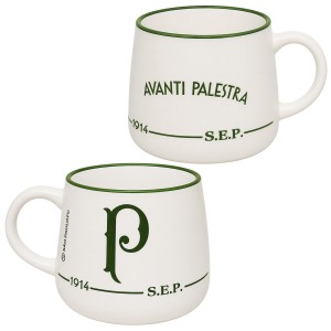 CANECA MOMA 500ML MODELO PALMEIRAS DE CERÂMICA REF: 10026721