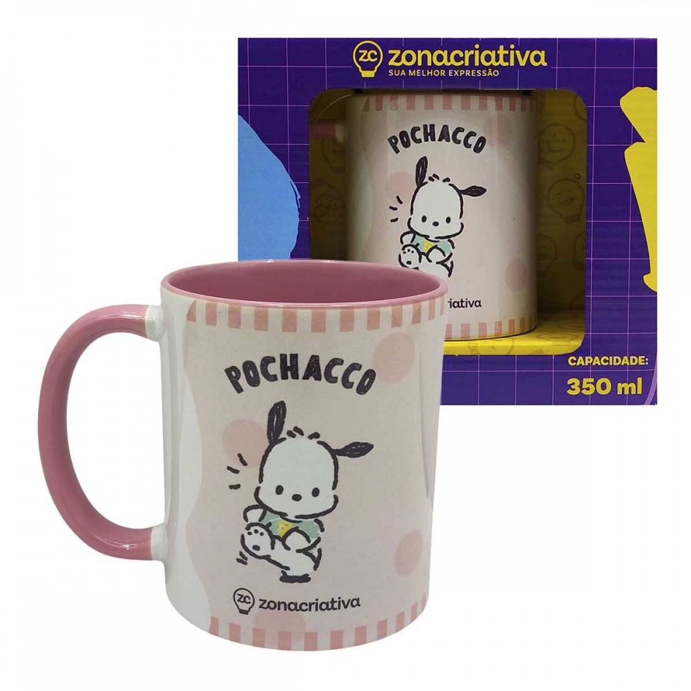 CANECA POCHACCO 350ML EM CERÂMICA REF: 10026831