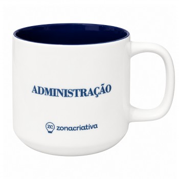 CANECA OFFICE DE CERÂMICA 500ML MODELO ADMINISTRAÇÃO REF: 10026854