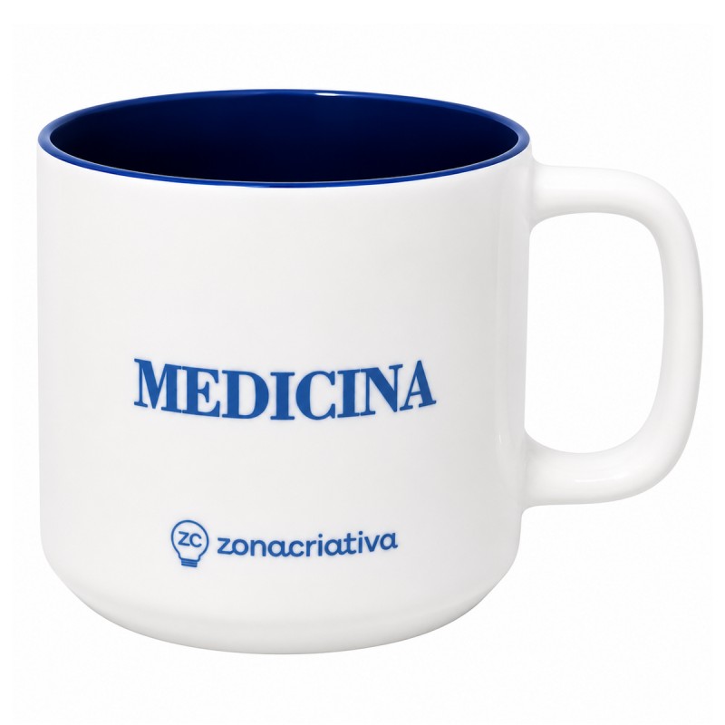 CANECA OFFICE DE CERÂMICA 500ML MODELO MEDICINA REF: 10026859