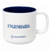 CANECA OFFICE DE CERÂMICA 500ML MODELO ENGENHARIA REF: 10026858