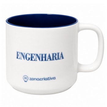 CANECA OFFICE DE CERÂMICA 500ML MODELO ENGENHARIA REF: 10026858