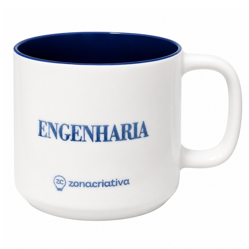 CANECA OFFICE DE CERÂMICA 500ML MODELO ENGENHARIA REF: 10026858