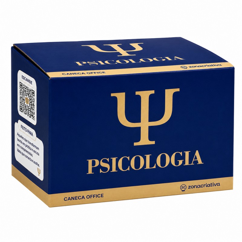 CANECA OFFICE DE CERÂMICA 500ML MODELO PSICOLOGIA REF: 10026863 CANECA OFFICE DE CERÂMICA 500ML MODELO PSICOLOGIA REF: 10026863