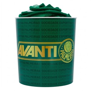 KIT BALDE DE PLÁSTICO E MANTA DE POLIÉSTER MODELO PALMEIRAS REF: 10140957