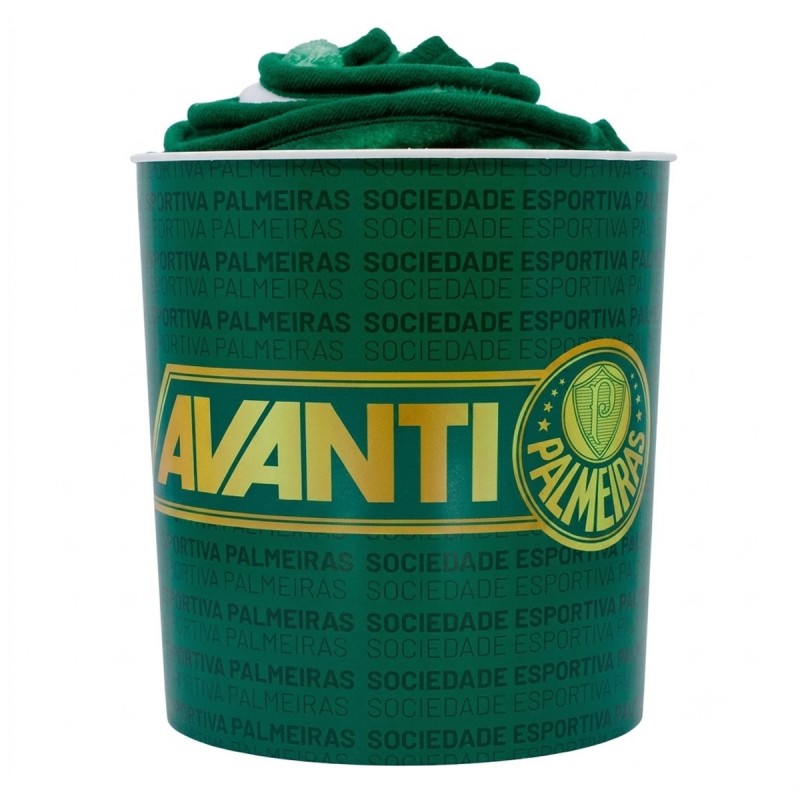 KIT BALDE DE PLÁSTICO E MANTA DE POLIÉSTER MODELO PALMEIRAS REF: 10140957 KIT BALDE DE PLÁSTICO E MANTA DE POLIÉSTER MODELO PALMEIRAS REF: 10140957