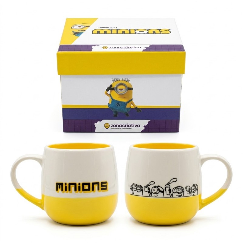 CANECA MAGGIE DE CERÂMICA 400ML MODELO MINIONS REF: 10026936 CANECA MAGGIE DE CERÂMICA 400ML MODELO MINIONS REF: 10026936