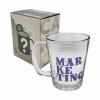 CANECA PROFISSÕES MODELO MARKETING EM VIDRO 300ML  REF: 38422