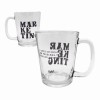 CANECA PROFISSÕES MODELO MARKETING EM VIDRO 300ML  REF: 38422