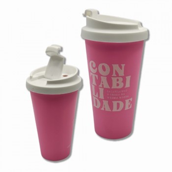 COPO DE VIAGEM PROFISSÕES MODELO CONTABILIDADE 500ML REF: 38559