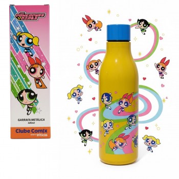 GARRAFA LIGHT ARCO IRIS MENINAS SUPER PODEROSAS 500ML REF: 179279999