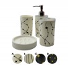 CONJUNTO PARA BANHEIRO COM 4 PEÇAS EM PLÁSTICO  REF: MP-80T