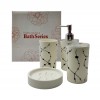 CONJUNTO PARA BANHEIRO COM 4 PEÇAS EM PLÁSTICO  REF: MP-80T