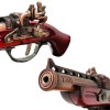 ISQUEIRO MAÇARICO DECORATIVO MODELO ARMA DE METAL E SUPORTE DE PLÁSTICO REF: FL1701