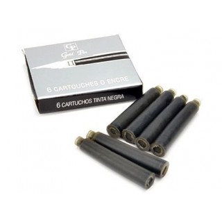 CARTUCHO GOLD PEN TINTEIRO.