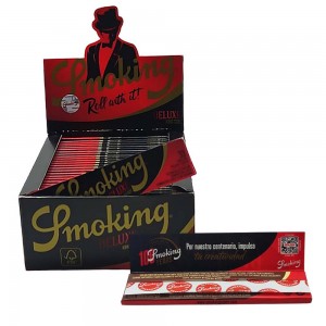 CAIXA DE SEDA SMOKING DELUXE COM 50 UNIDADE E 33 FOLHAS DE PAPEL REF: CI-SMK-011 CAIXA DE SEDA SMOKING DELUXE COM 50 UNIDADE E 33 FOLHAS DE PAPEL REF: CI-SMK-011