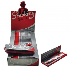 CAIXA DE SEDA SMOKING MASTER COM 25 UNIDADE E 50 FOLHAS DE PAPEL REF: CI-SMK-002 CAIXA DE SEDA SMOKING MASTER COM 25 UNIDADE E 50 FOLHAS DE PAPEL REF: CI-SMK-002