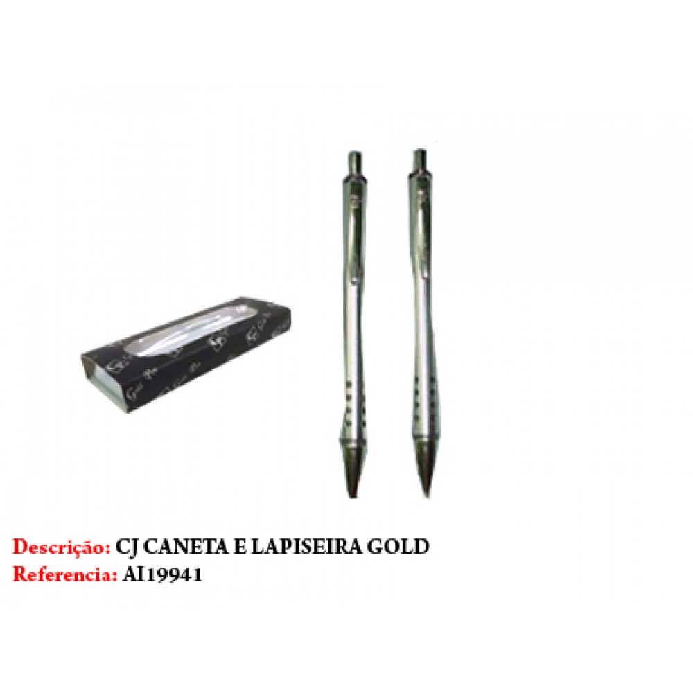 CANETA E LAPISEIRA. TAM: 17.4X6.3X2.3CM
