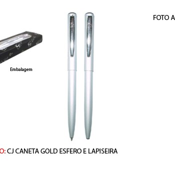 CANETA E LAPISEIRA. TAM: 17.4X6.3X2.3CM CANETA E LAPISEIRA. TAM: 17.4X6.3X2.3CM