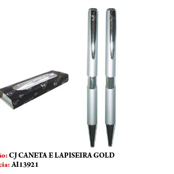 CANETA E LAPISEIRA. TAM: 17.4X6.3X2.3CM CANETA E LAPISEIRA. TAM: 17.4X6.3X2.3CM
