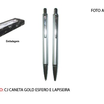 CANETA E LAPISEIRA. TAM: 17.4X6.3X2.3CM CANETA E LAPISEIRA. TAM: 17.4X6.3X2.3CM