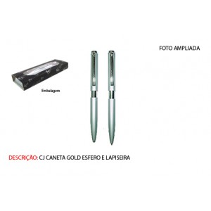 CANETA E LAPISEIRA. TAM: 17.4X6.3X2.3CM