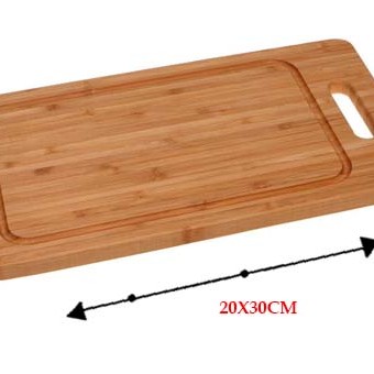 TABUA DE CORTAR ALIMENTOS 20X30CM EM BAMBU REF:TS-2030