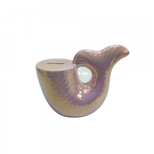 COFRE EM RESINA SEREIA ROSA