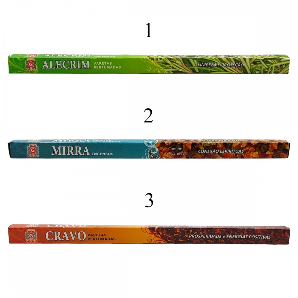 INCENSO GUDA CONTENDO 7 VARETAS REF: 67686432
