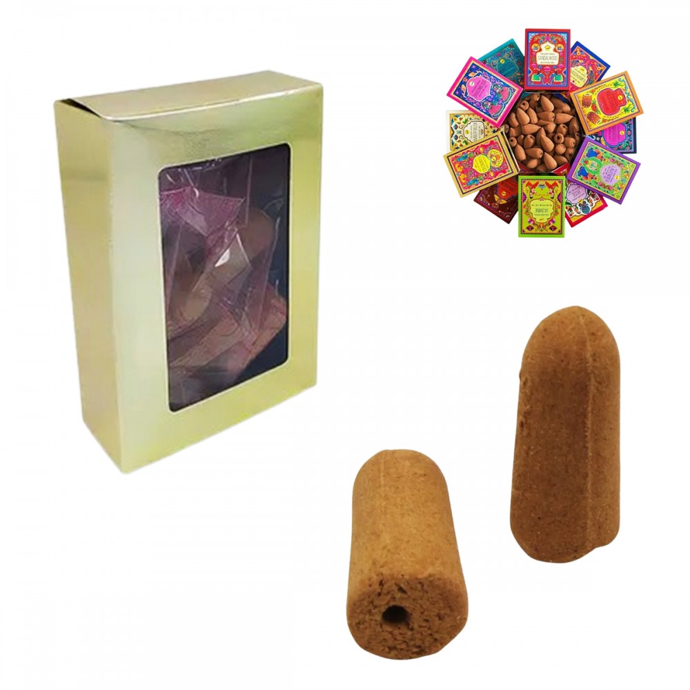 INCENSO CONE GOLDEN INDIA NAGCHAMPA REF: 4728