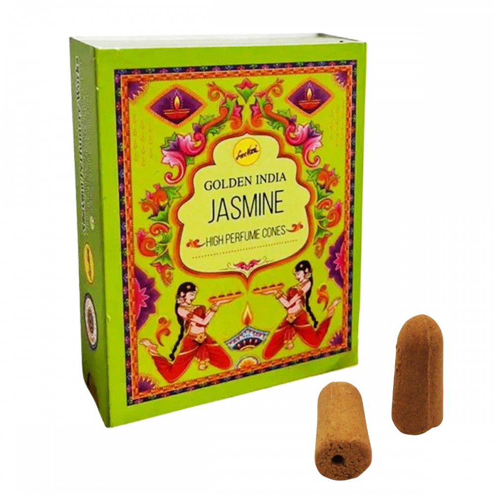 INCENSO CONE GOLDEN INDIA JASMINE REF: 4780
