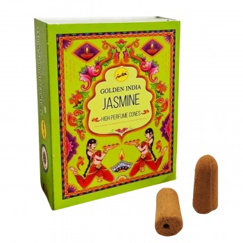 INCENSO CONE GOLDEN INDIA JASMINE REF: 4780