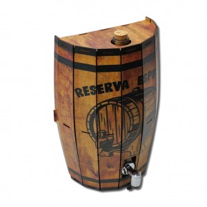 PINGÔMETRO BARRIL DE PAREDE EM MADEIRA 1L REF: 674 PINGÔMETRO BARRIL DE PAREDE EM MADEIRA 1L REF: 674