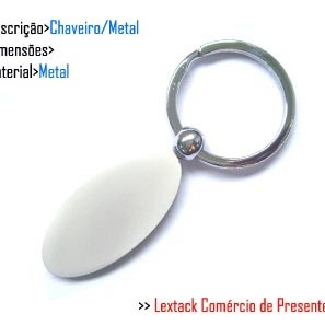 CHAVEIRO EM METAL. TAM:9x4.4x3CM
