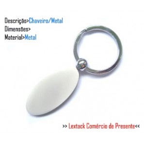 CHAVEIRO EM METAL. TAM:9x4.4x3CM