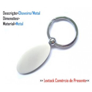 CHAVEIRO EM METAL. TAM:9x4.4x3CM CHAVEIRO EM METAL. TAM:9x4.4x3CM