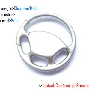 CHAVEIRO EM METAL. TAM:12x4.4x3CM