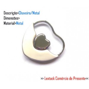 CHAVEIRO EM METAL. TAM:9x4.4x4CM CHAVEIRO EM METAL. TAM:9x4.4x4CM