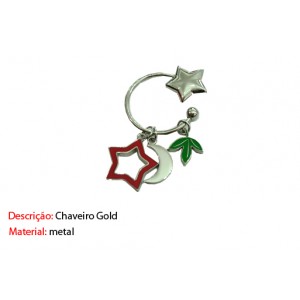 CHAVEIRO EM METAL. TAM:9x4.4x2CM CHAVEIRO EM METAL. TAM:9x4.4x2CM