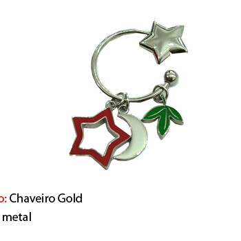 CHAVEIRO EM METAL. TAM:9x4.4x2CM