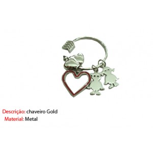 CHAVEIRO EM METAL. TAM:9x4.4x3CM CHAVEIRO EM METAL. TAM:9x4.4x3CM