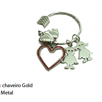 CHAVEIRO EM METAL. TAM:9x4.4x3CM CHAVEIRO EM METAL. TAM:9x4.4x3CM