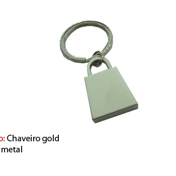 CHAVEIRO EM METAL. TAM:9x4.4x1CM