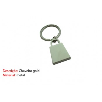 CHAVEIRO EM METAL. TAM:9x4.4x1CM