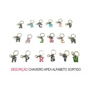 CHAVEIRO EM METAL. TAM:12.3x5x3cm