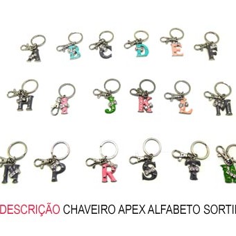 CHAVEIRO EM METAL. TAM:12.3x5x3cm